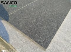 Cheap Black Granite Flamed Paving Stone For Outdoor