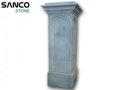 Victorian Bluestone Pillar, Gate Past