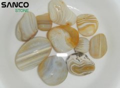 Natural Agate Pebble Stone SCPA02