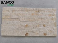 Yellow Limestone Natural Split Surface Culture Stone Panel