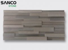 Coffee Wood Sandstone 3D Culture Ledge Stacked Stone