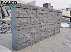 G654 Padang Dark Granite Wall Blocks